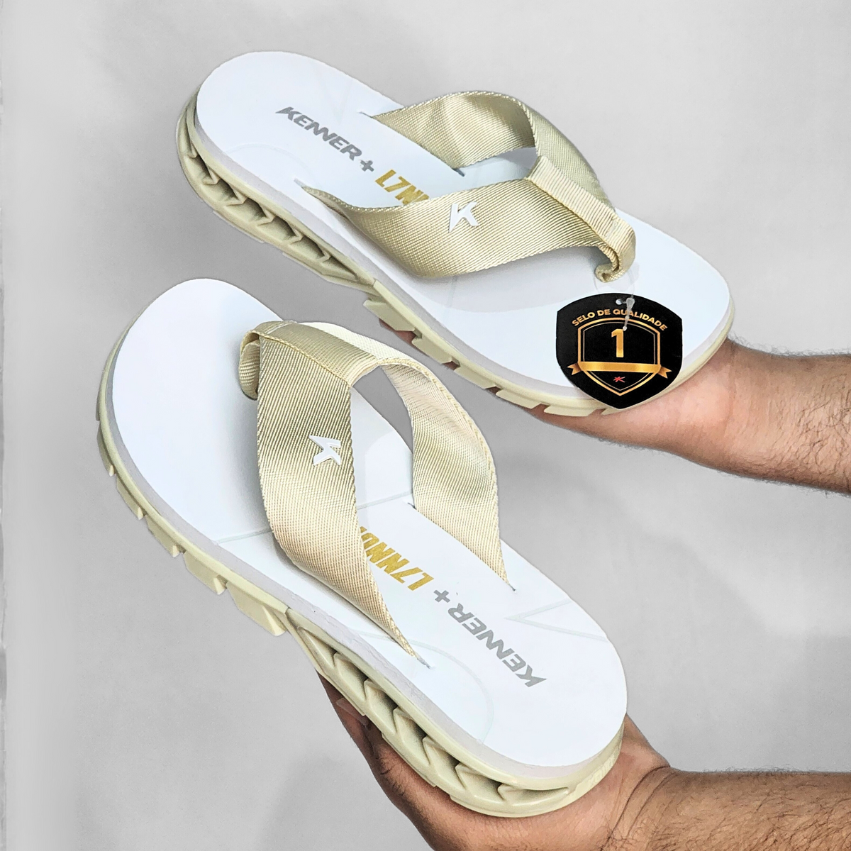 SANDÁLIA KENNER RAKKA L7 BRANCO