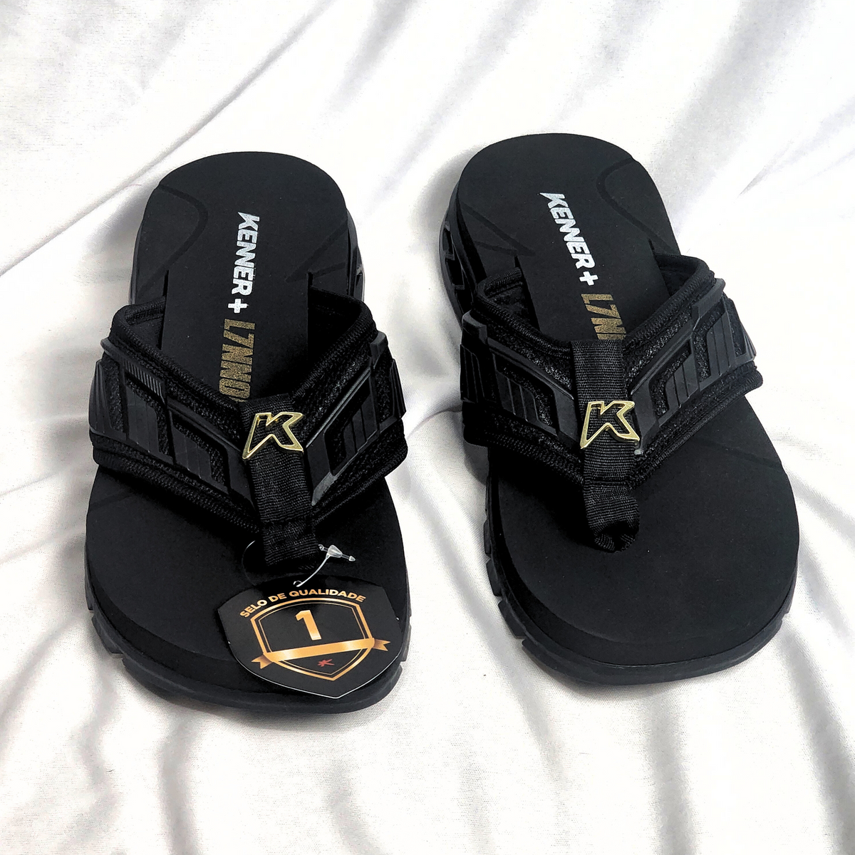 SANDÁLIA KENNER RAKKA FULL FORCE L7 PRETO