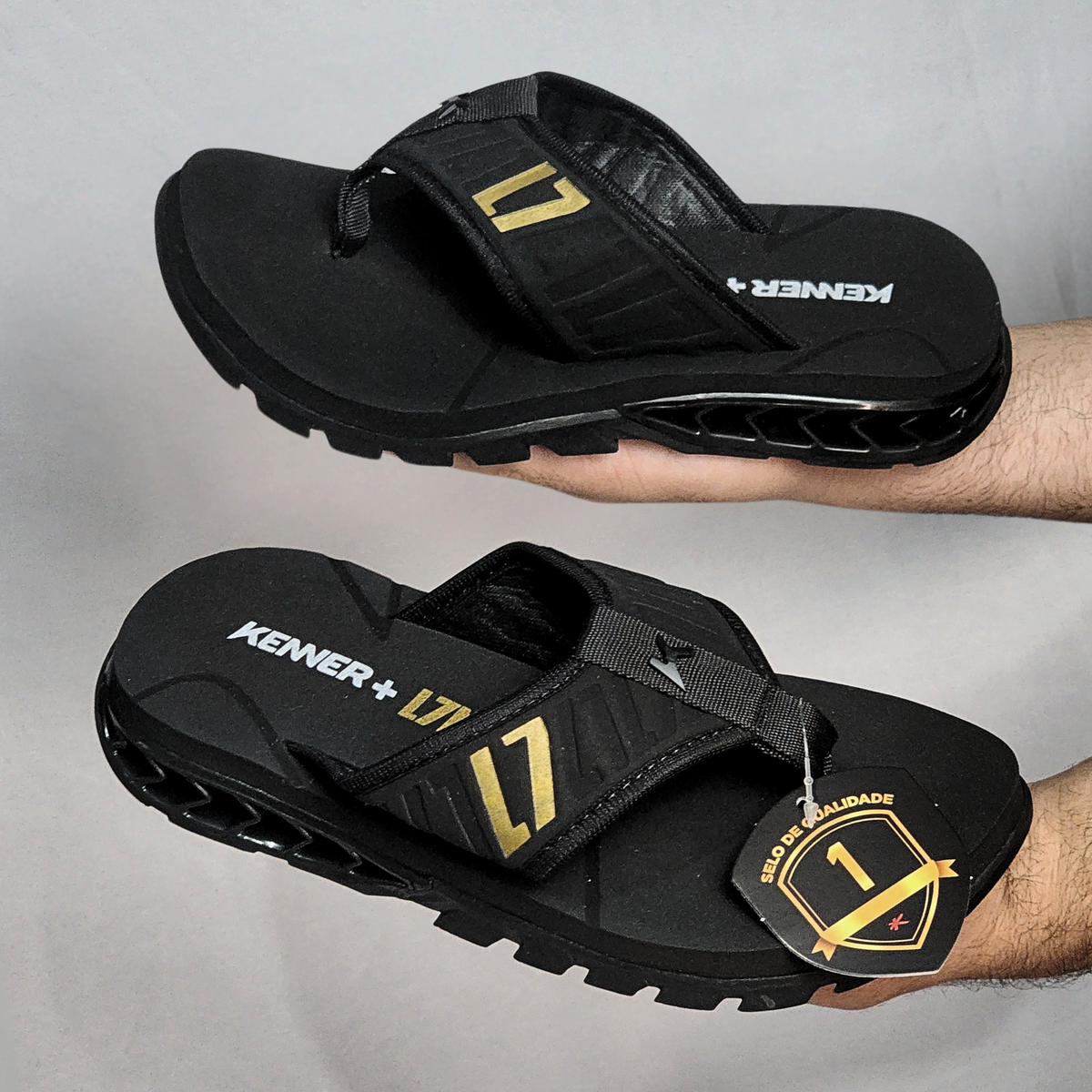 SANDÁLIA KENNER RAKKA ELITE L7 PRETO